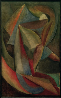 Wladimir Burljuk, Die Tänzerin / Gemälde, um 1910 by klassik art