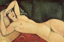 Modigliani / Nu couche, un bras replie... by klassik art
