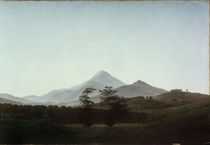 Friedrich / Bohemian landscape /  c. 1810 by klassik art
