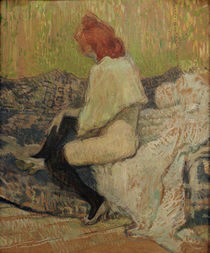 Toulouse-Lautrec / Red-haired woman /1897 by klassik art