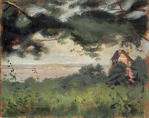 F.Vallotton, Honfleur, vue sur l’est. von klassik art