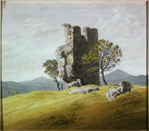 Friedrich / Tower ruin /  c. 1828 by klassik art