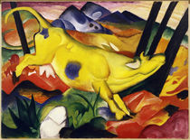 Franz Marc / The yellow cow / 1911 by klassik art