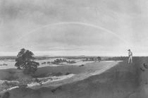 C.D.Friedrich, Landschaft mit Regenbogen von klassik art
