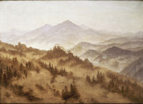 Friedrich / Mountainous landscape /c. 1835 by klassik art