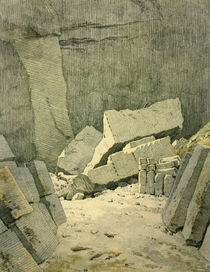 Friedrich / Quarry / 1813 by klassik art