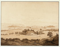 Friedrich / Landscape in Rügen /  c. 1809 by klassik art