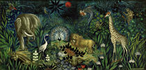Oskar Schlemmer, Animal Paradise by klassik art