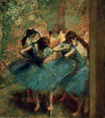 Edgar Degas, Tänzerinnen in Blau von klassik art