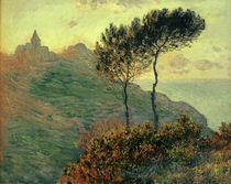 Monet / The church of Varengeville /1882 by klassik art