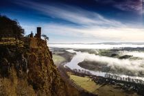 Tay Valley and Kinnoull Tower by Les Mitchell