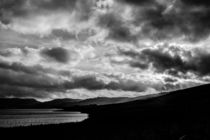 Amulree Perthshire in Black and White by Les Mitchell