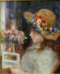 Renoir / Girl reading / 1880 by klassik art