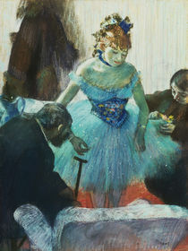 Edgar Degas, Tänzerin in Garderobe von klassik art