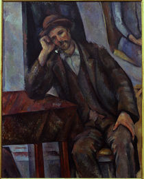Cézanne, Mann mit Pfeife/1890–92 von klassik art