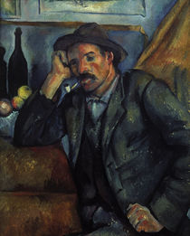 Cezanne / The Smoker /  c. 1890/92 by klassik art