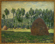 Monet / Haystack near Giverny / 1886 by klassik art