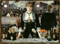 Edouard Manet / Bar at the Folies-Bergere by klassik art