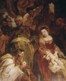 Rubens / Adoration of the Kings by klassik art