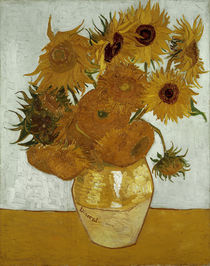 Van Gogh / Vase with Sunflowers / 1888 by klassik art