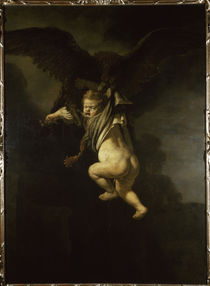 Rembrandt / Ganymede by klassik art