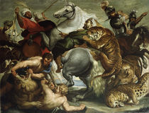 P.P.Rubens, Tiger and Leopard Hunt by klassik art