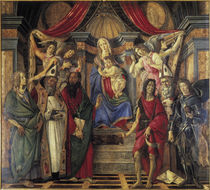 Botticelli, Pala di S.Barnaba von klassik art