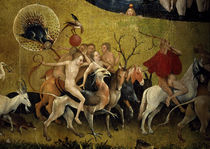 The Garden of Earthly Delights / Detail / H. Bosch / Triptych, 1490 - 1510 by klassik art