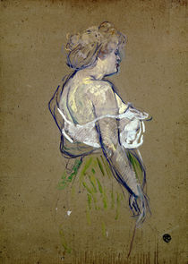 Toulouse-Lautrec, Lucie Bellanger / Paint./ 1896 by klassik art