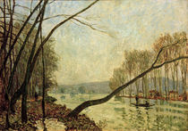 A.Sisley, Seine-Ufer im Herbst von klassik art