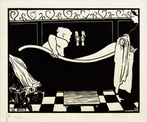 The Bath / F. Vallotton / Woodcut 1894 by klassik art