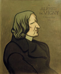 Alfred Comte de Vigny / Gem. v. Vallotton by klassik art