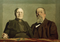 Portrait of the Artist's Parents / F. Vallotton / Painting 1902 by klassik art