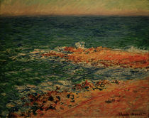 C.Monet, Blick auf das Meer von klassik art
