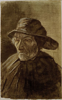 V. van Gogh, Fisherman with a Sou’wester by klassik art
