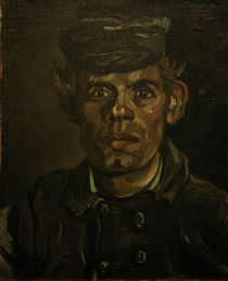 Van Gogh, Peasant in Peaked Cap / Paint. by klassik art
