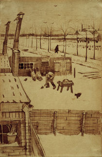 V. v. Gogh, View from Artist’s Studio / Draw. by klassik art