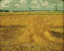 V. v. Gogh, Weizenfeld mit Kornbündel von klassik art