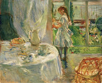B.Morisot, Interieur des Ferienhauses von klassik art