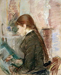 B.Morisot, Paule Gobillard, drawing by klassik art