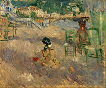 B.Morisot, Beach in Nice, 1882 by klassik art