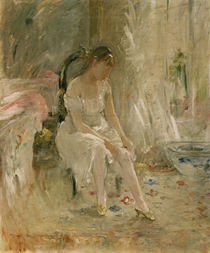 B.Morisot, Woman getting dressed / 1880 by klassik art