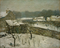 A.Sisley, Louveciennes im Schnee (Schneesturm in Marly) von klassik art
