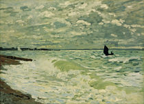 Claude Monet / Sea near Sainte-Adresse by klassik art