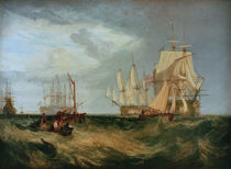 W.Turner, Spithead, Crew lichtet Anker by klassik art