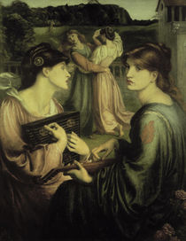 Dante G. Rossetti, Bower Meadow von klassik art