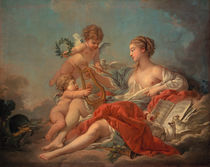 Boucher / Allegorie der Musik/ 1764 von klassik art