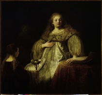 Rembrandt, Sophonisbe Giftbecher von klassik art