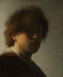 Rembrandt / Selbstbildnis in jungen Jahren von klassik art
