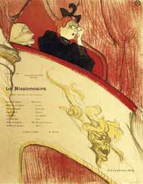 Toulouse-Lautrec, La loge au mascron... von klassik art
